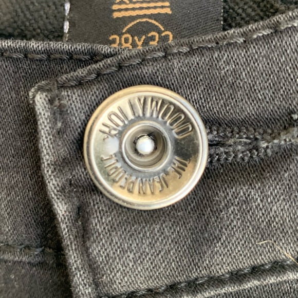 Hollywood The Jean People. Slim fit Gray wash denim jeans for mens size 38 x 32 - Picture 4 of 6